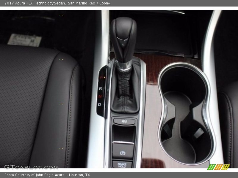 San Marino Red / Ebony 2017 Acura TLX Technology Sedan