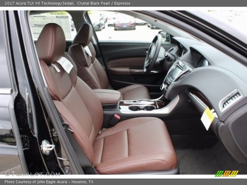 Front Seat of 2017 TLX V6 Technology Sedan