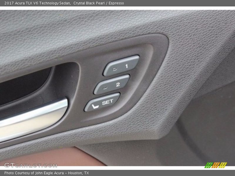 Crystal Black Pearl / Espresso 2017 Acura TLX V6 Technology Sedan