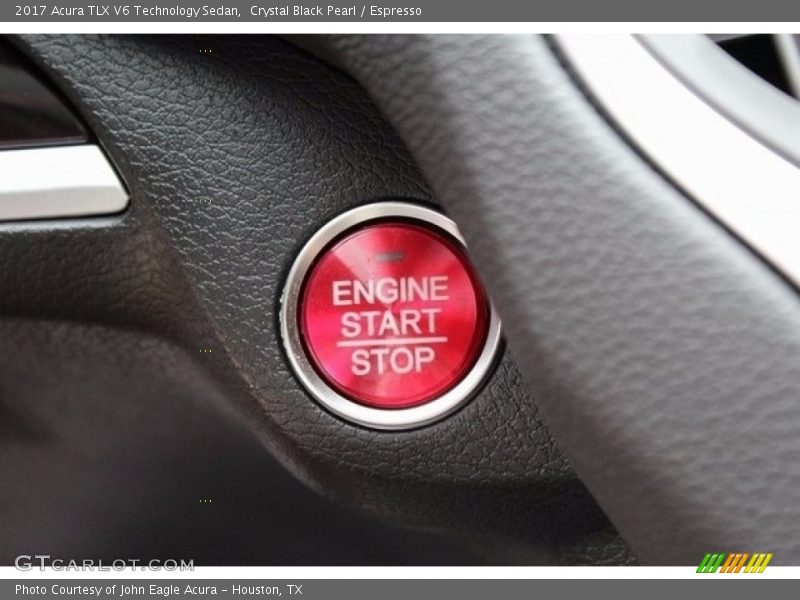 Controls of 2017 TLX V6 Technology Sedan