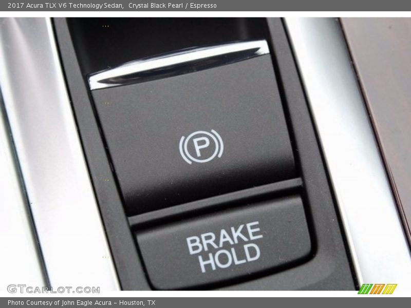 Crystal Black Pearl / Espresso 2017 Acura TLX V6 Technology Sedan