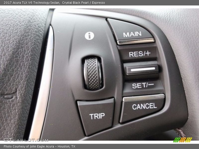Controls of 2017 TLX V6 Technology Sedan