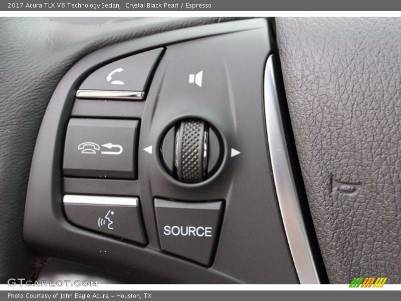 Controls of 2017 TLX V6 Technology Sedan