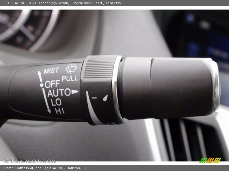 Controls of 2017 TLX V6 Technology Sedan