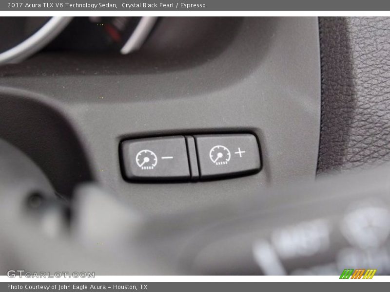 Controls of 2017 TLX V6 Technology Sedan