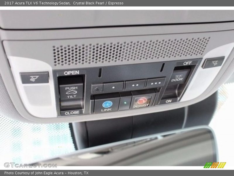 Controls of 2017 TLX V6 Technology Sedan