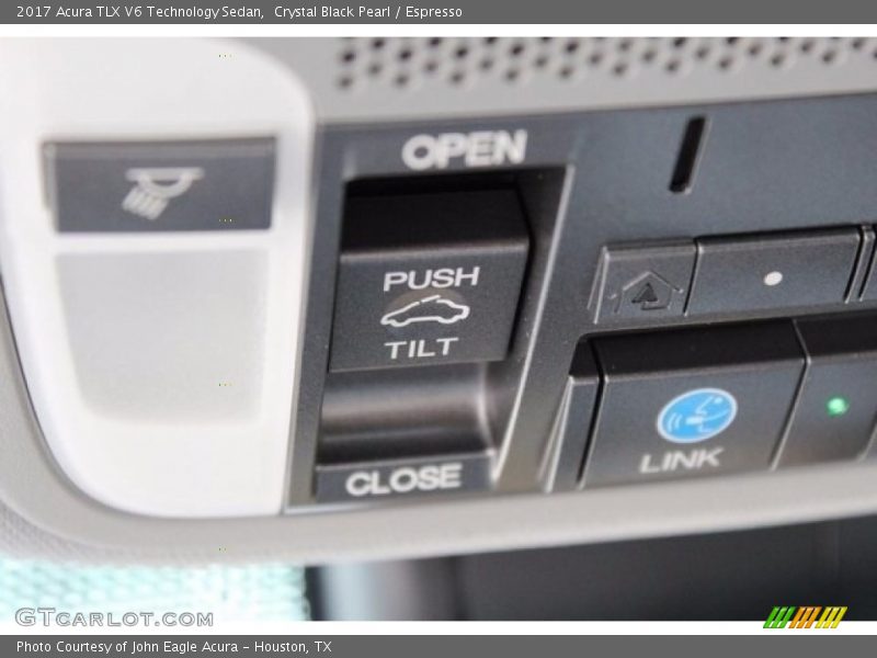 Controls of 2017 TLX V6 Technology Sedan