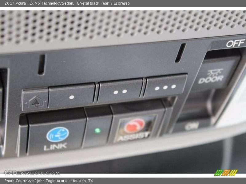 Controls of 2017 TLX V6 Technology Sedan