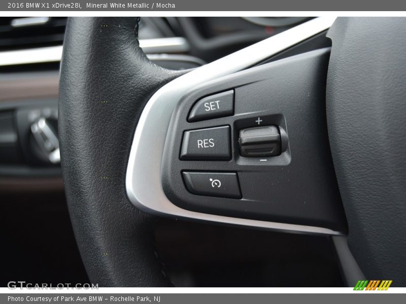 Mineral White Metallic / Mocha 2016 BMW X1 xDrive28i