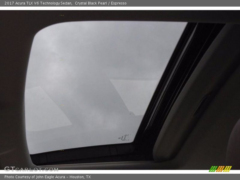 Crystal Black Pearl / Espresso 2017 Acura TLX V6 Technology Sedan