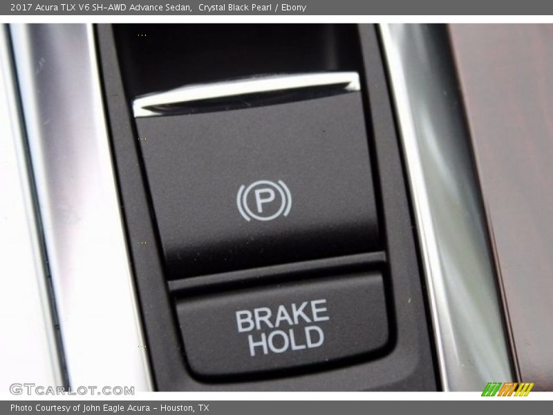 Crystal Black Pearl / Ebony 2017 Acura TLX V6 SH-AWD Advance Sedan