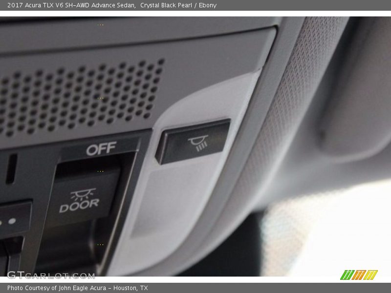 Crystal Black Pearl / Ebony 2017 Acura TLX V6 SH-AWD Advance Sedan