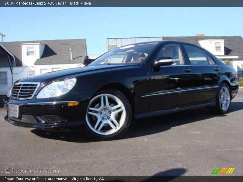 Black / Java 2006 Mercedes-Benz S 430 Sedan