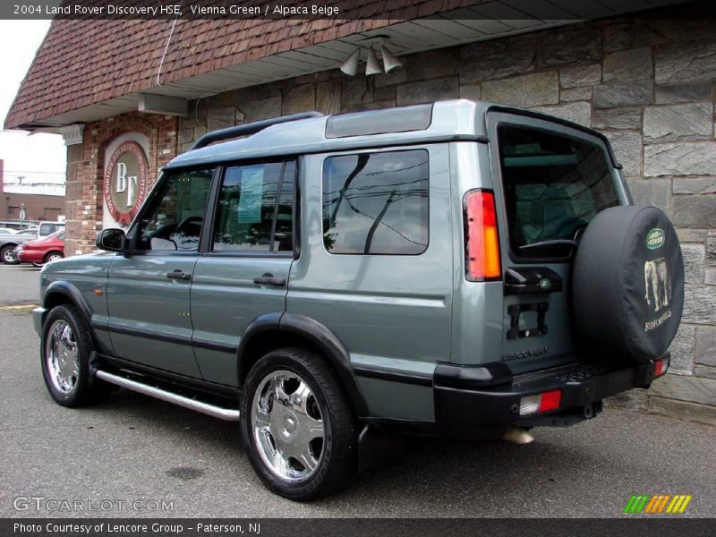 Vienna Green / Alpaca Beige 2004 Land Rover Discovery HSE