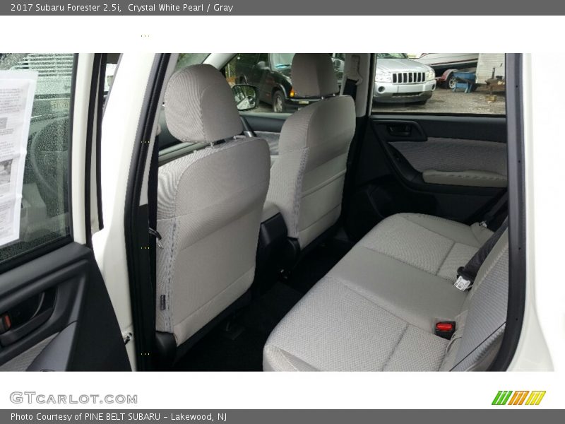 Rear Seat of 2017 Forester 2.5i