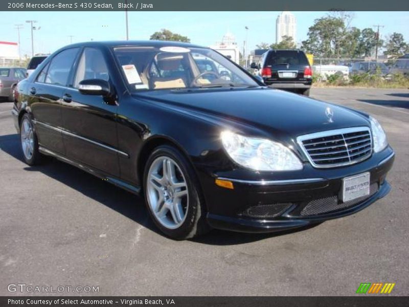 Black / Java 2006 Mercedes-Benz S 430 Sedan