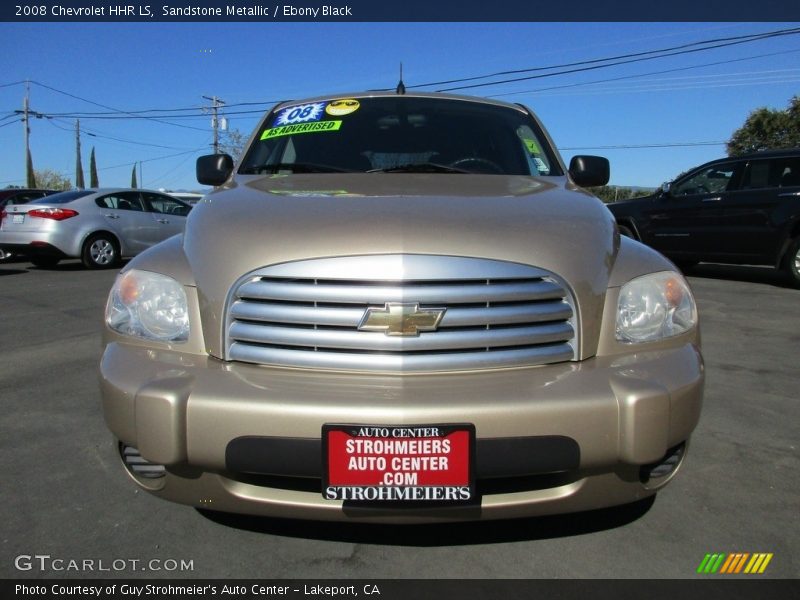 Sandstone Metallic / Ebony Black 2008 Chevrolet HHR LS