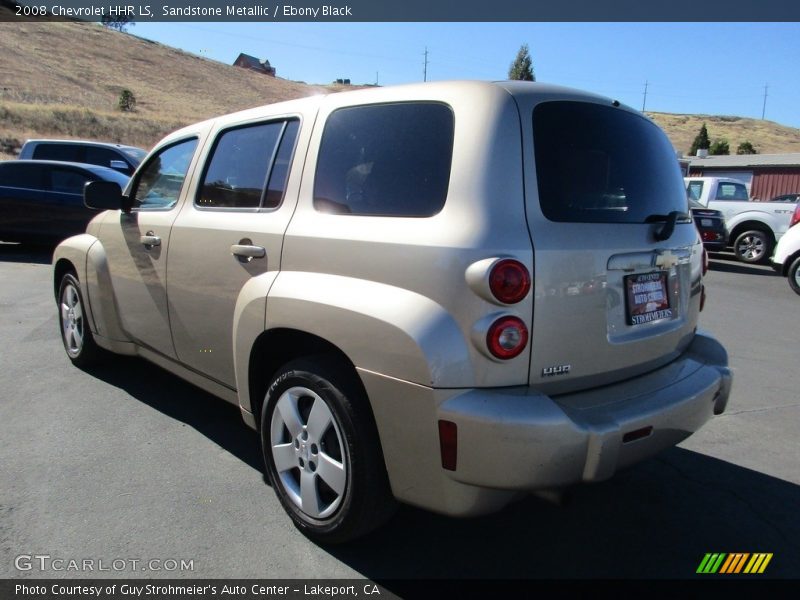 Sandstone Metallic / Ebony Black 2008 Chevrolet HHR LS