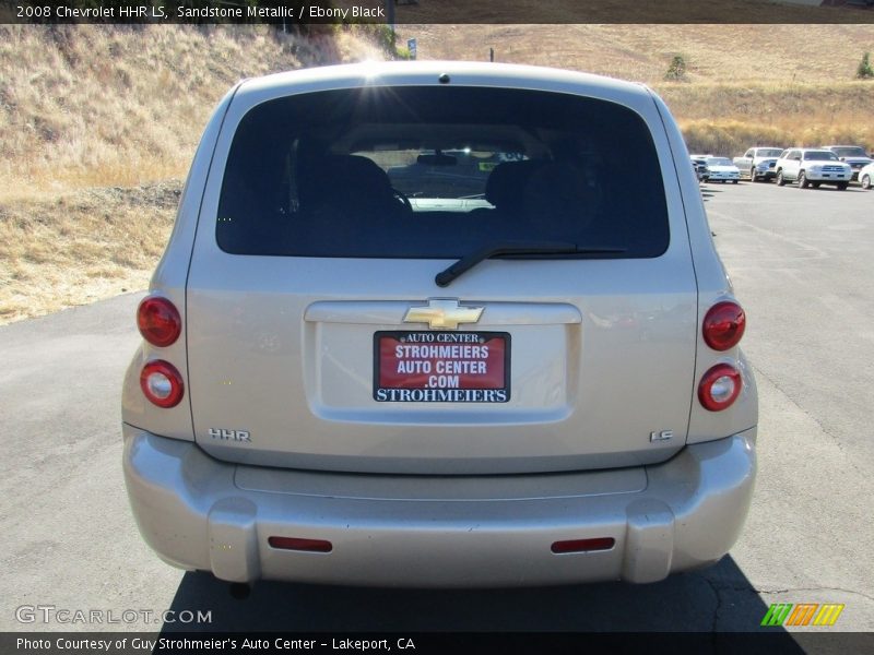 Sandstone Metallic / Ebony Black 2008 Chevrolet HHR LS