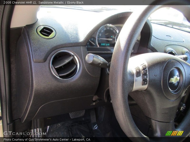 Sandstone Metallic / Ebony Black 2008 Chevrolet HHR LS