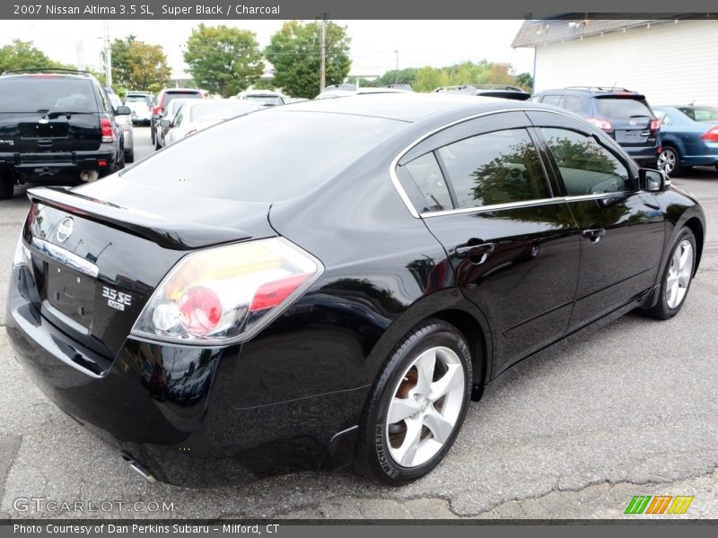 Super Black / Charcoal 2007 Nissan Altima 3.5 SL