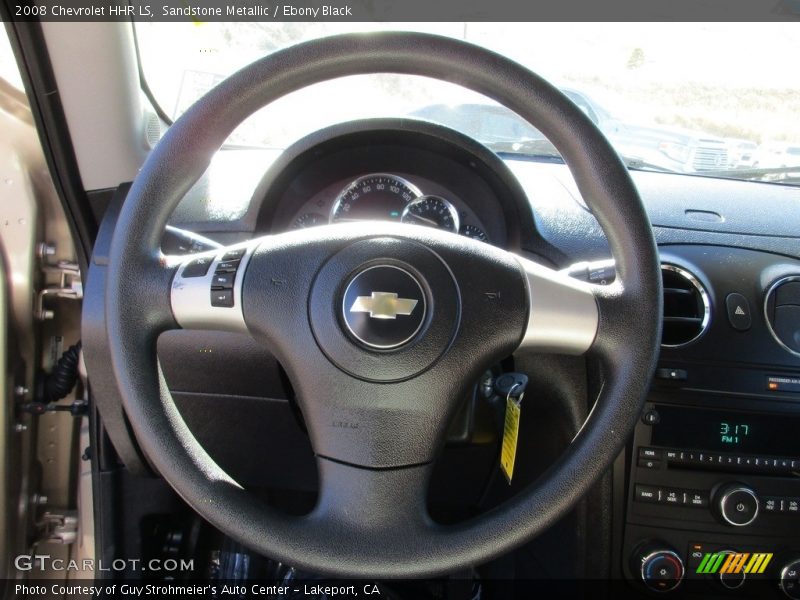 Sandstone Metallic / Ebony Black 2008 Chevrolet HHR LS