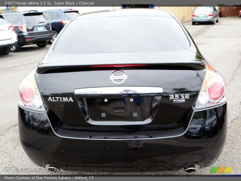 Super Black / Charcoal 2007 Nissan Altima 3.5 SL
