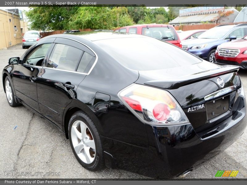 Super Black / Charcoal 2007 Nissan Altima 3.5 SL