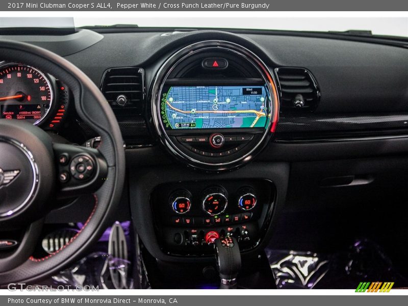 Navigation of 2017 Clubman Cooper S ALL4
