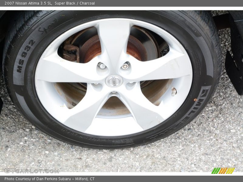 Super Black / Charcoal 2007 Nissan Altima 3.5 SL