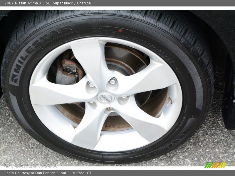 Super Black / Charcoal 2007 Nissan Altima 3.5 SL