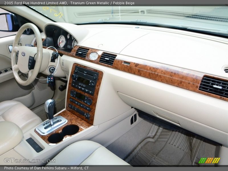Titanium Green Metallic / Pebble Beige 2005 Ford Five Hundred Limited AWD