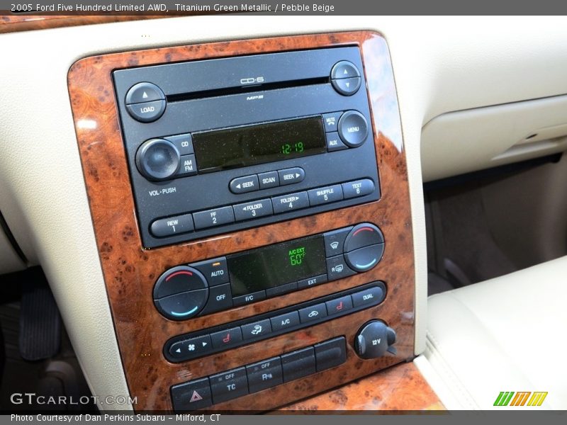 Titanium Green Metallic / Pebble Beige 2005 Ford Five Hundred Limited AWD