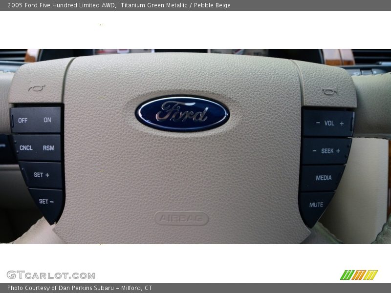 Titanium Green Metallic / Pebble Beige 2005 Ford Five Hundred Limited AWD