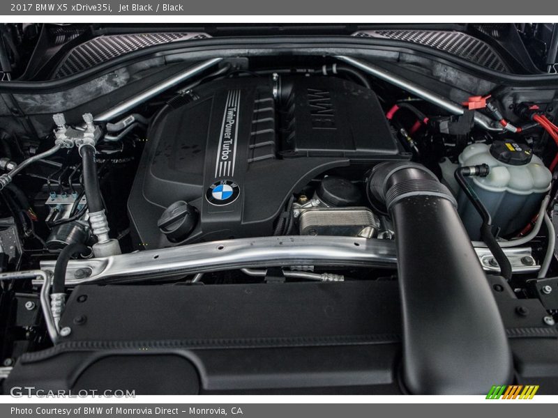  2017 X5 xDrive35i Engine - 3.0 Liter TwinPower Turbocharged DOHC 24-Valve VVT  Inline 6 Cylinder