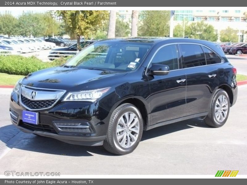 Crystal Black Pearl / Parchment 2014 Acura MDX Technology