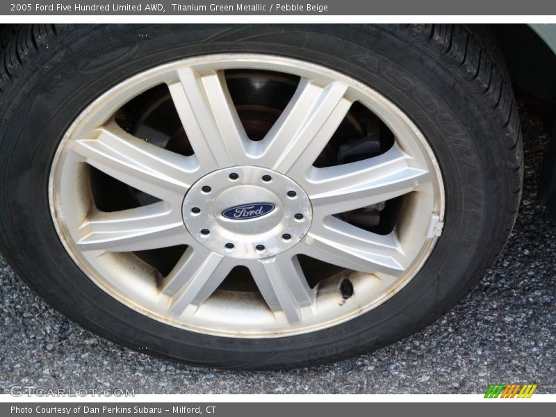 Titanium Green Metallic / Pebble Beige 2005 Ford Five Hundred Limited AWD