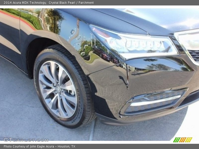 Crystal Black Pearl / Parchment 2014 Acura MDX Technology