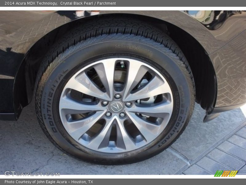 Crystal Black Pearl / Parchment 2014 Acura MDX Technology