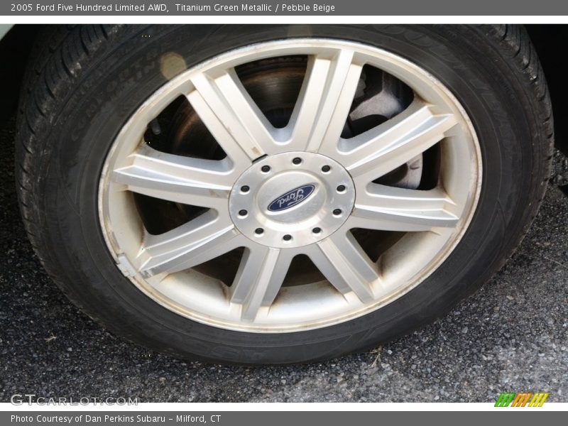 Titanium Green Metallic / Pebble Beige 2005 Ford Five Hundred Limited AWD