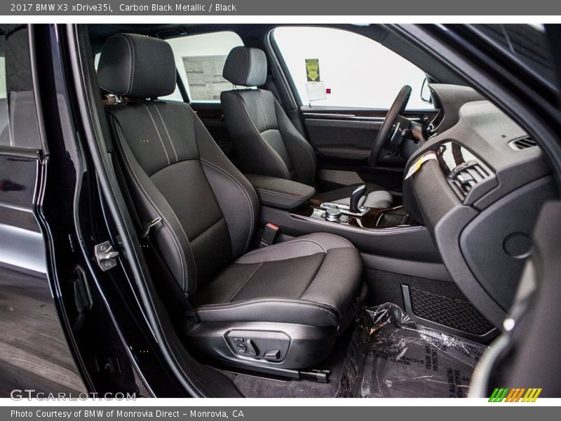 Carbon Black Metallic / Black 2017 BMW X3 xDrive35i
