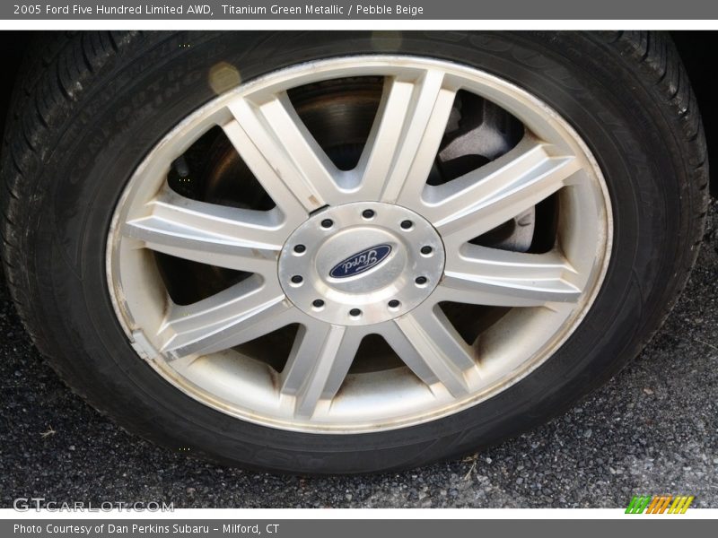 Titanium Green Metallic / Pebble Beige 2005 Ford Five Hundred Limited AWD