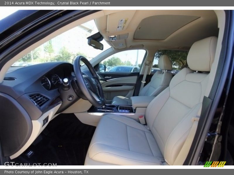 Crystal Black Pearl / Parchment 2014 Acura MDX Technology