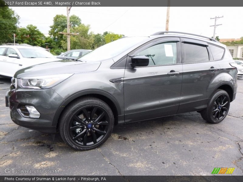 Magnetic / Charcoal Black 2017 Ford Escape SE 4WD