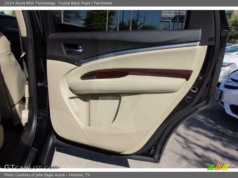 Crystal Black Pearl / Parchment 2014 Acura MDX Technology