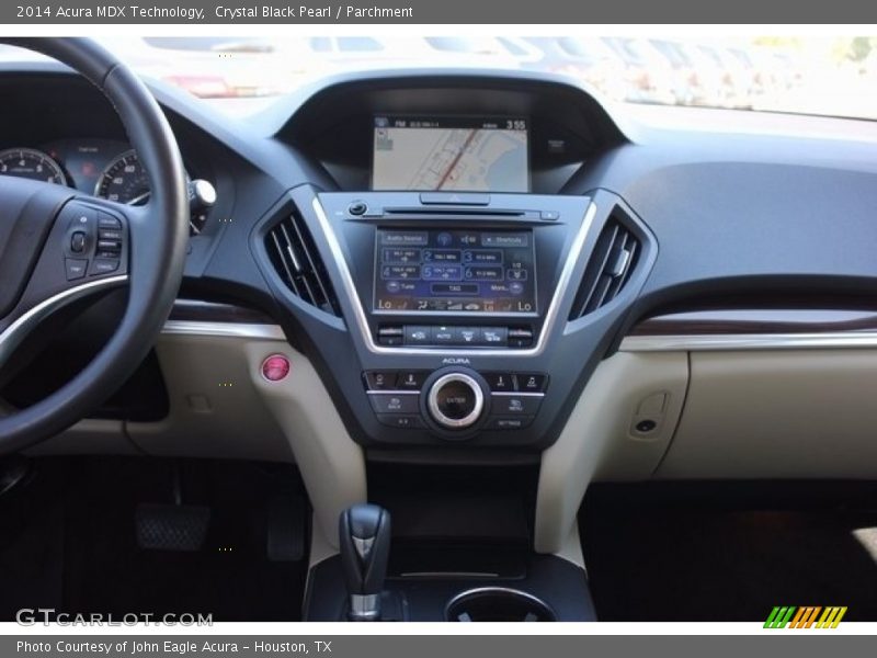 Crystal Black Pearl / Parchment 2014 Acura MDX Technology