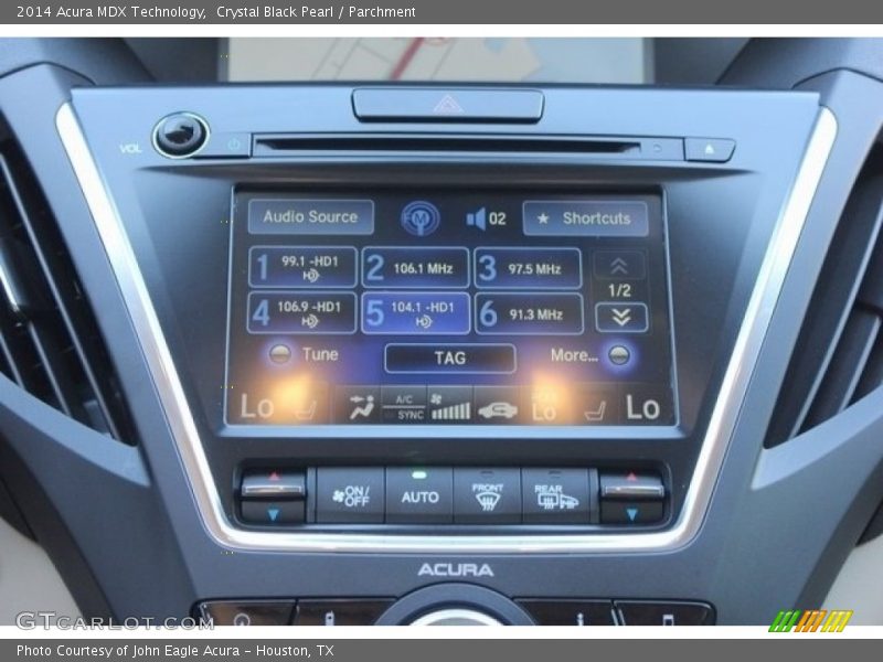 Crystal Black Pearl / Parchment 2014 Acura MDX Technology