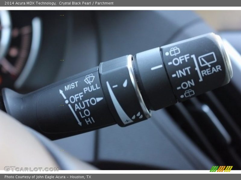 Crystal Black Pearl / Parchment 2014 Acura MDX Technology