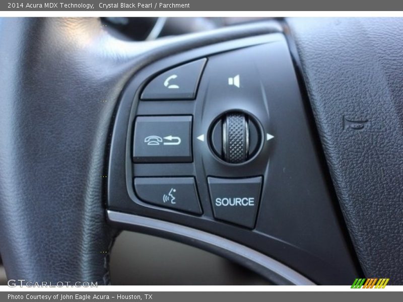 Crystal Black Pearl / Parchment 2014 Acura MDX Technology