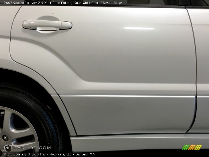 Satin White Pearl / Desert Beige 2007 Subaru Forester 2.5 X L.L.Bean Edition